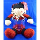 Christmas Plush Plastic Candy Treat Gift Jar Studio 18 Xmas Cook Soft canister Christmas Plush Plastic Candy Treat Gift Jar Studio 18 Xmas Cook Soft canister