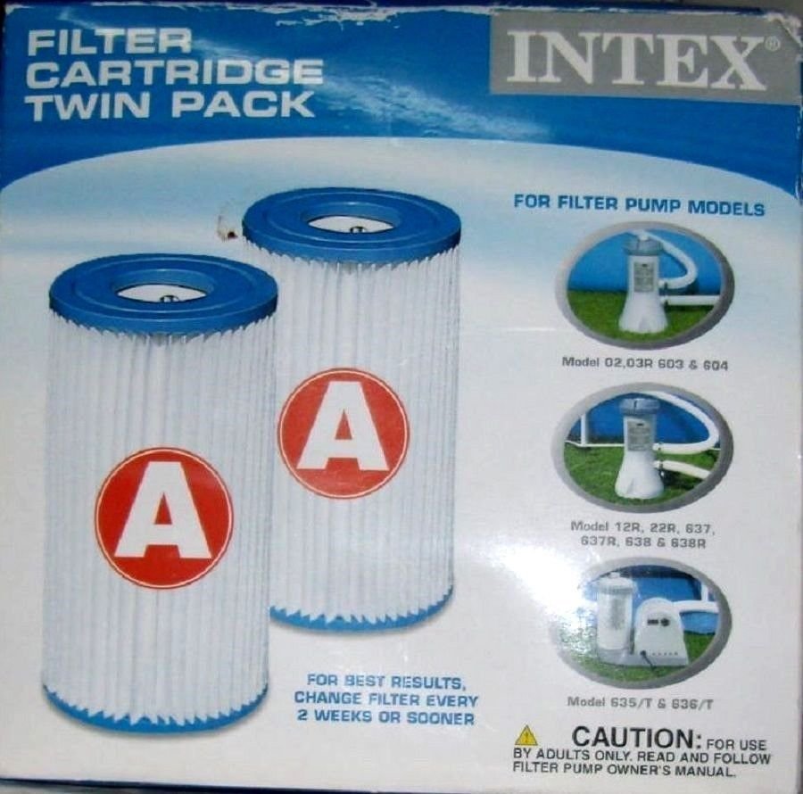 intex a filter cartridge tri pack