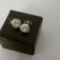 Avon Round CZ Stud Earrings