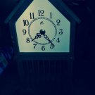 Green Wood Handmade Clock