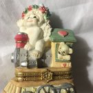 Dreamsicles Christmas Train Hinged Trinket Box 1997
