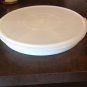 White Tupperware Six Divided Circular Vegtable Tray