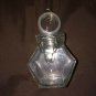 Clear Glass Clasp Jar