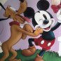 Mickey And Pluto 14 X 11 Framed Picture