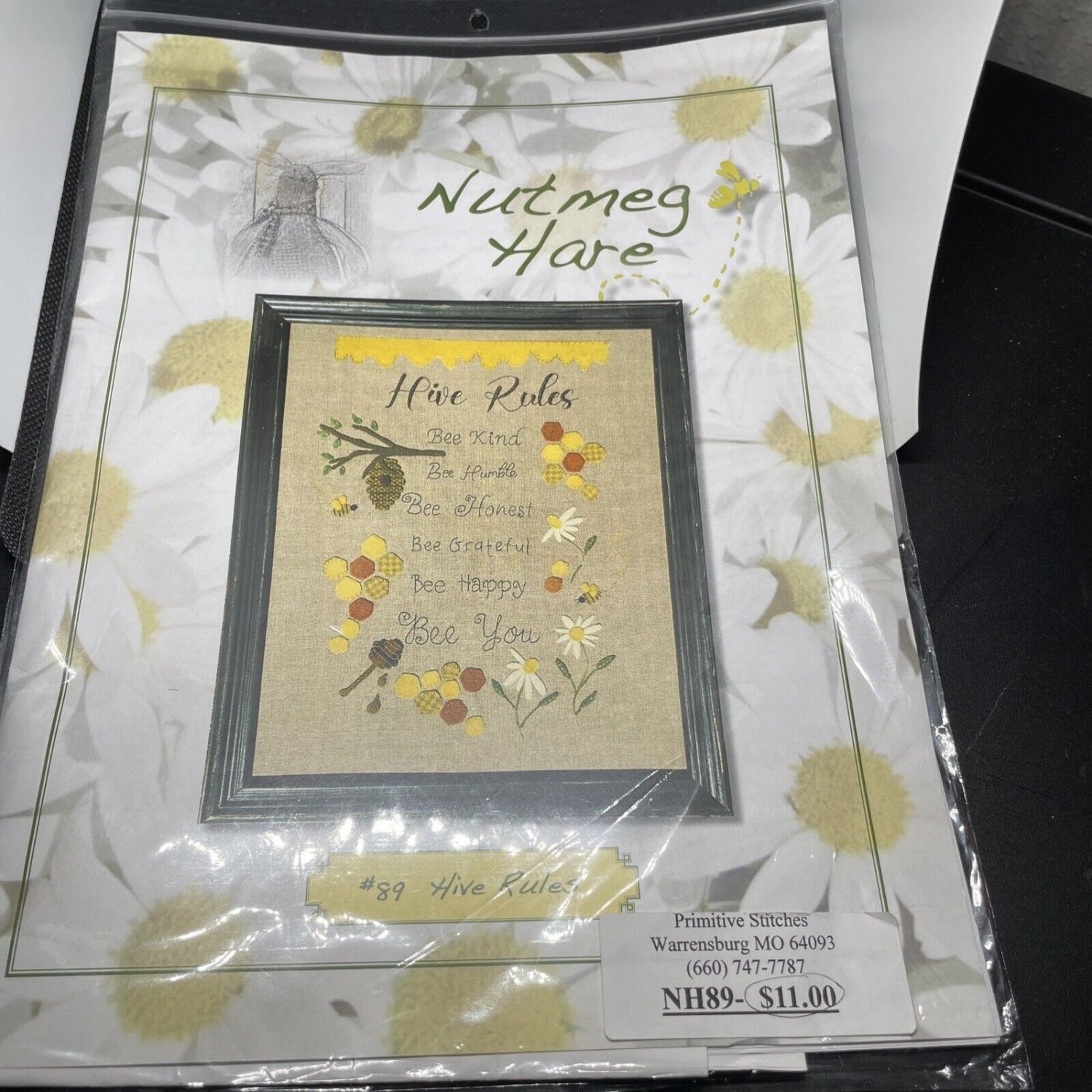 Nutmeg Hare 89 Hive Rules Pattern