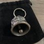 Bravo Skull Key Chain Bell