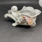 Wishing Well and Wheelbarrow Trinket Holder 1950's Made in Japan