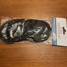 Sleep Mask Eye Satin Light Blocker "DO NOT DISTURB"
