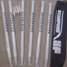 STANFORD CRICKET STUMPS (SET OF 6 WITH BAILS) MCC HIGH QUALITY + FREE SHIPPING