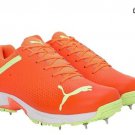 PUMA SPIKE 22.2 SHOES (WHITE/FAST YELLOW/ULTRA ORANGE)