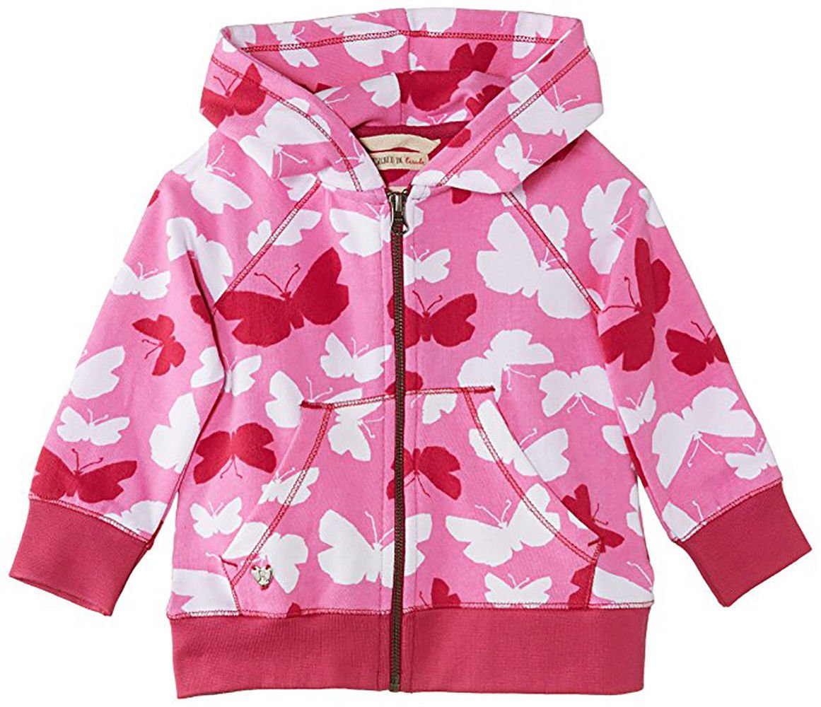 Girls' Hoodie by Hatley Pink Butterflies size 2