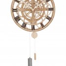Wooden mechanical clock