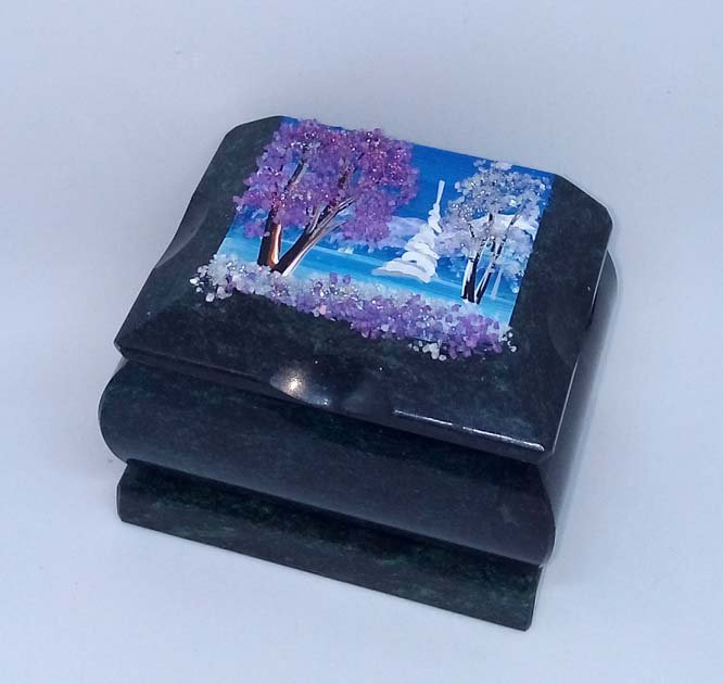 Casket from the coil "Winter"