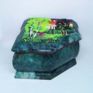 Casket of serpentinite "Summer"