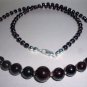 Pomegranate split necklace (54 cm)