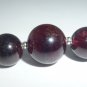 Pomegranate split necklace (54 cm)