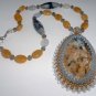 Opal set (necklace, bracelet, earrings)