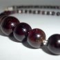 Pomegranate necklace in the central part (54 cm)
