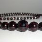 Pomegranate necklace in the central part (54 cm)
