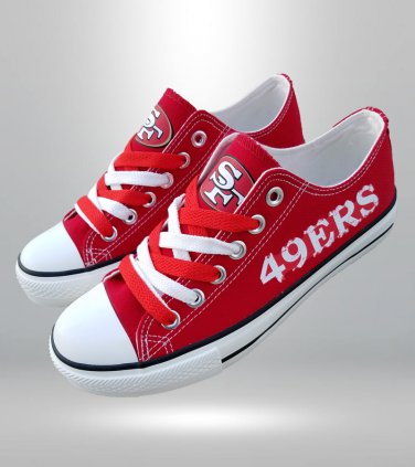 San Francisco 49ers Shoes Sf 49ers Sneakers Super Sowl Fashion Birthday Gift S