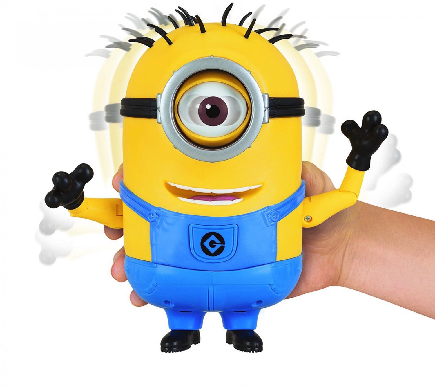 Despicable Me Talking Minion Carl Toy Figure