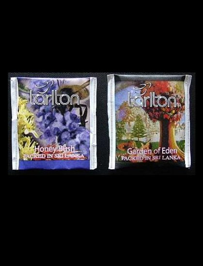 TARLTON TEA HONEY BUSH AND GARDEN OF EDEN TEA BAGS IN PAPER SEALED ENVELOPES
