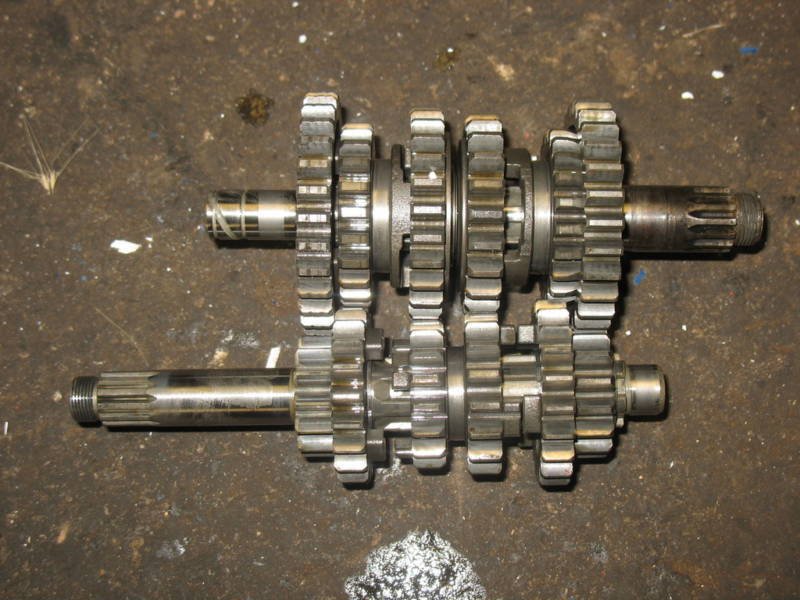 89 YAMAHA YZ125 YZ 125 TRANSMISSION GEAR SET