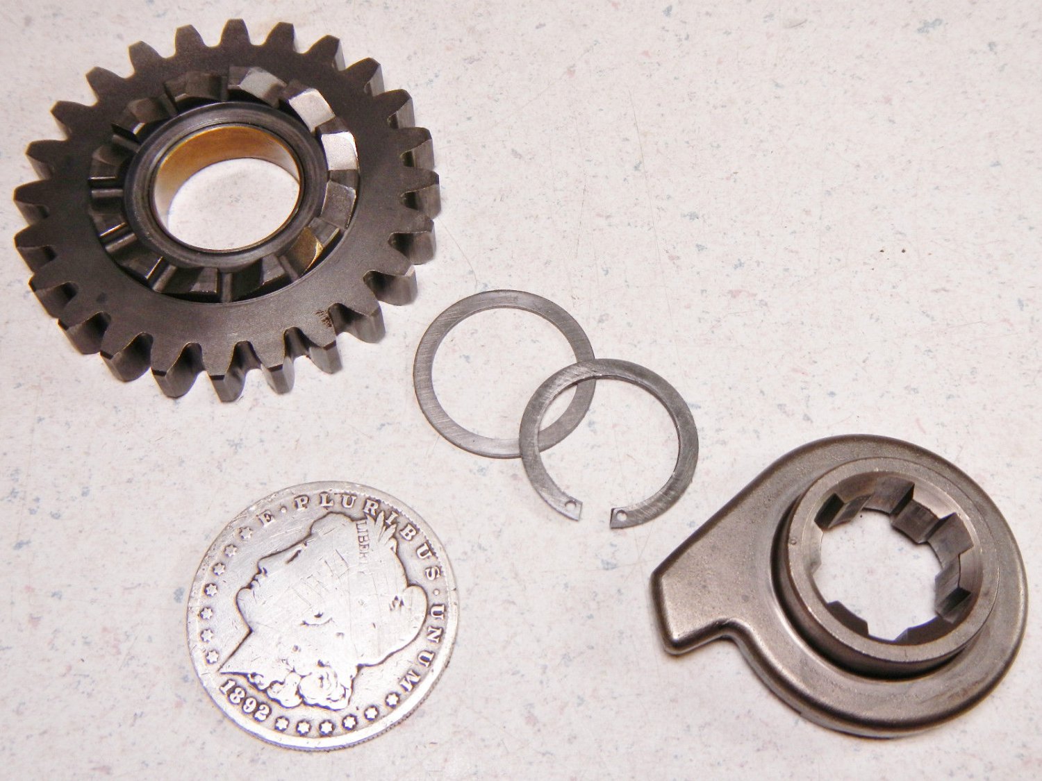 86 SUZUKI QUADSPORT LT230S KICKSTART RATCHET GEAR SET