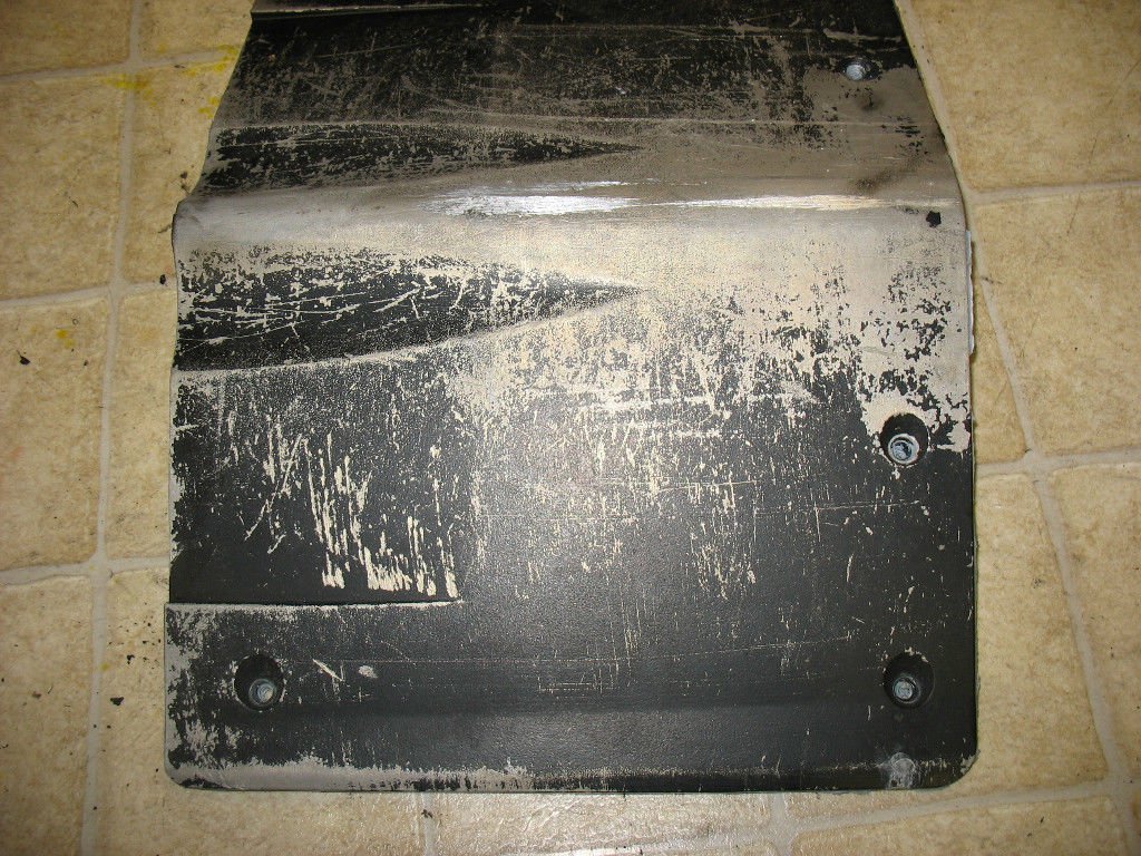 01 POLARIS GENESIS I 1200 RIDE SKID PLATE
