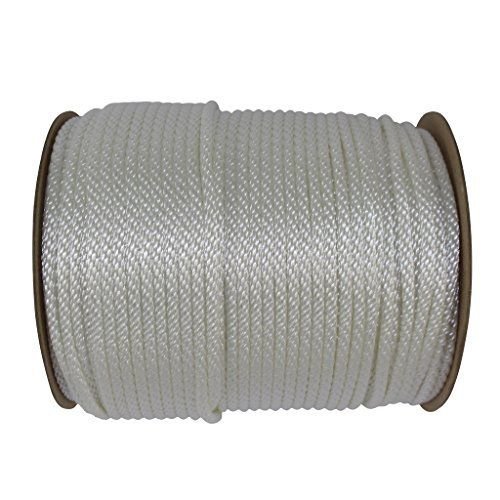 SGT KNOTS Solid Braid Dacron Polyester Rope Size:1/8 inch x 500 feet ...