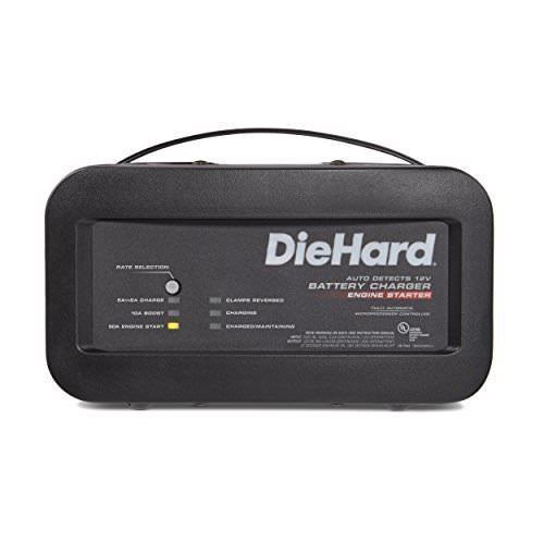 Diehard 71323 Shelf Smart Battery Charger Engine Starter 12 Volt 26a Charge 0242