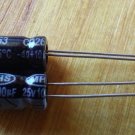 2pcs 100uF 25v Electrolytic capacitor