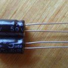 2pcs 47uF 50v Electrolytic capacitor