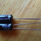 2pcs 100uF 10v Electrolytic capacitor