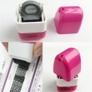 Portable 15mm Identity Theft Protection Code Guard Stamp Seal Roller Self Inking