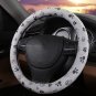 Cute Plush Gray Car Steering Wheel Covers 4 Types Available And Price Product