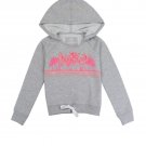 Girls aéropostale 7-14 hooded fashion fleece sweatshirt