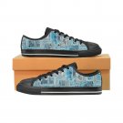Abstract Square Art Men's Classic Canvas Shoes