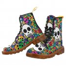 Little Color Skull Martin Boots For Men
