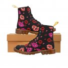 Red Lip Martin Boots For Women