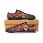 Day of the Dead Sugar Skull Flowers Women's Classic Canvas Shoes