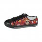 Day of the Dead Sugar Skull Flowers Women's Classic Canvas Shoes
