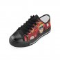 Day of the Dead Sugar Skull Flowers Women's Classic Canvas Shoes