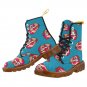 Lip Pattern With Canadian Flag Martin Boots For Women