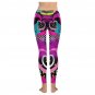 Abstract Heart Seamless Pattern Low Rise Leggings (Invisible Stitch)