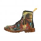 Color Skull Martin Boots For Women