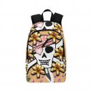 Le Skull Fabric Backpack