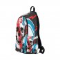 Racer Skull Fabric Backpack