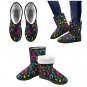 LIU Music Notes Bunte Noten Custom High Top Unisex Snow Boots
