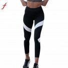 FEITONG Stripped Womens Leggings